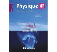 Physique 4è manuel - sciences 5 périodes
