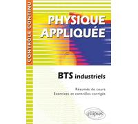 Physique appliquée - BTS industriel