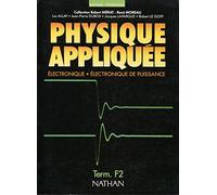 Physique appliquée, terminale F2
