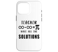 Physique, biologie, Chimie ou Sciences Enseignant Professeur Coque pour iPhone 16 Pro Max