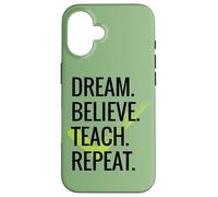 Physique, biologie, Chimie ou Sciences Maths Professeur Coque pour iPhone 16