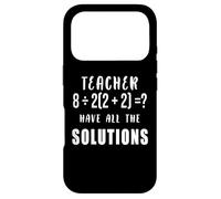 Physique, biologie, Chimie ou Sciences Maths Professeur Coque pour iPhone 17 Pro