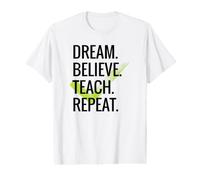 Physique, biologie, Chimie ou Sciences Maths Professeur T-Shirt Graphique avec Valeur