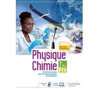 Physique-Chimie 1re Bac Pro - Livre élève - Éd. 2020 Carine Abadie (Auteur), Suzanne Couvin (Auteur), Peggy Delthil (Auteur), Anne Gomez (Auteur), Stephan Gout (Auteur), Gérald Lafforgue (Auteur), Tho