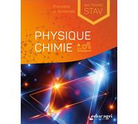 Physique Chimie 1re et terminale BAC technologique STAV - Alain Kowalski - Educagri - broché - Scolaire / Universitaire