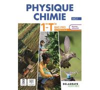 Physique - Chimie 1re, Tle Bac Pro Enseignement Agricole (2024) - Pochette élève - Kahina Attal - Delagrave - broché - Scolaire / Universitaire
