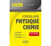 Physique-chimie, 2de, 1re, Tle: Les 3 années en 1 clin d'oeil