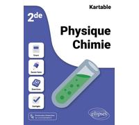 Physique-chimie - 2de - Kartable L'école sur Internet - Ellipses - broché - Scolaire / Universitaire