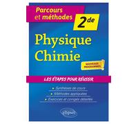 Physique-chimie - 2de - Nouveaux programmes - Vanessa Bach - Ellipses - broché - Scolaire / Universitaire
