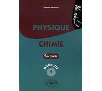Physique-Chimie 2e: Niveau de difficulté 1