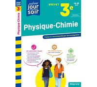 Physique-Chimie 3e Brevet - Cahier Jour Soir: Conçu et recommandé par les enseignants