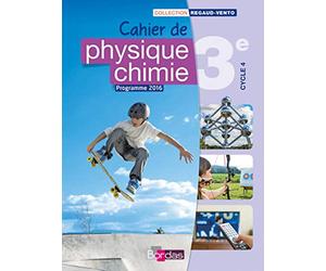 Physique Chimie 3e - Collection Regaud - Vento Manuel de l'élève - Edition 2016