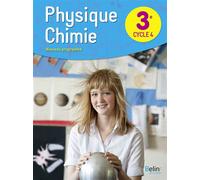 Physique chimie 3e livre de l'élève Livre de l'élève, Edition 2017 - Éric Donadei - Belin Éducation - broché - Scolaire / Universitaire