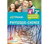 Physique-Chimie 4e/3e enseignement agricole