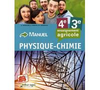 Physique-Chimie 4e/3e Enseignement Agricole
