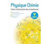Collectif – Physique-chimie 4e – Cahier d'évaluation des compétences