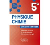 Physique-Chimie - 5e 12 cartes mentales et 156 exercices corrigés - Laure Harivel - Ellipses - broché - Scolaire / Universitaire