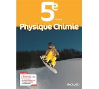 Physique-Chimie 5e (2017) - Manuel élève Bimanuel Magnard : le manuel papier + la licence numérique Elève incluse. - Dominique Noisette - Magnard - broché - Scolaire / Universitaire