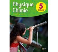 Physique Chimie 5e Cycle 4