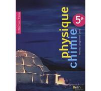 Physique-Chimie - 5e (2008) Éric Donadei (Auteur), Fabienne Foltrauer (Auteur), Nicolas Riverain (Auteur), Jean-Marie Parisi (Collection dirigée par)