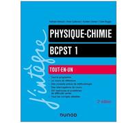 Physique-Chimie Bcpst 1 - Tout-En-Un