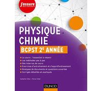 Physique-Chimie Bcpst 2e Année