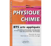Physique Chimie BTS Arts Appliqués