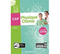 Physique - Chimie CAP (2019) - Pochette élève - Nathalie Granjoux - Delagrave - broché - Scolaire / Universitaire