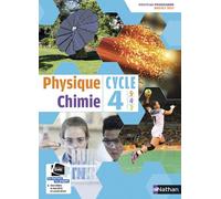 Physique Chimie - Cycle 4 - Manuel Elève - Grand Format - 2017 Manuel de l'élève grand format, Edition 2017 - Jean-Luc Azan - Nathan - broché - Scolaire / Universitaire
