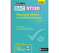 Bac STI2D - Physique-chimie et Mathématiques - 1re/Tle - Réflexe - Bacs 2026 et 2027 (26)