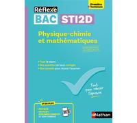 Physique-chimie et Mathématiques - Enseignement de spécialité 1re/Tale STI2D - N° 26 - Eric Bausson - Nathan - broché - Scolaire / Universitaire