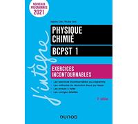 Physique-Chimie Exercices incontournables BCPST 1 5e éd.: Exercices incontournables
