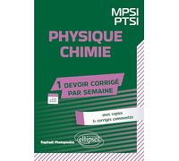 Physique-chimie - MPSI/PTSI
