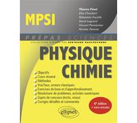 Physique-Chimie MPSI - Thierry Finot - Ellipses - broché - Scolaire / Universitaire