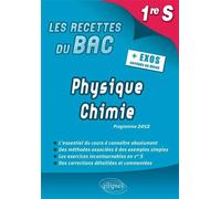 Physique-Chimie - Première S conforme au nouveau programme - Christophe Hardouin - Ellipses - broché - Scolaire / Universitaire