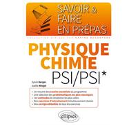 Physique-chimie PSI/PSI* - Sylvie Berger - Ellipses - broché - Scolaire / Universitaire