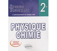 Physique Chimie Seconde Nouveau Programme