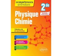 Physique-chimie - Seconde - nouveaux programmes