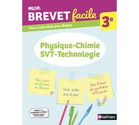 Physique-Chimie-SVT-Technologie 3e - Mon Brevet facile - Préparation à l'épreuve du Brevet 2026 (3)