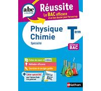 Physique-Chimie Terminale - ABC Réussite - Bac 2026 - Enseignement de spécialité Tle - Cours, Méthode, Exercices et Sujets corrigés