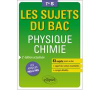 Physique-chimie - Terminale S enseignements spécifique et de spécialité 2ème édition actualisée - Pascal Clavier - Ellipses - broché - Scolaire / Universitaire