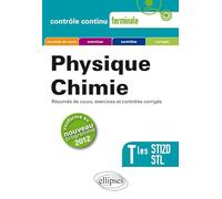 Physique Chimie : Terminales STI2D et STL, Conforme au Programme 2012