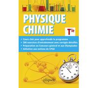 Physique-chimie Tle - Cours approfondi et préparation au Concours général et aux Olympiades de Physique et de Chimie - Matthieu Queval - Ellipses - broché - Scolaire / Universitaire