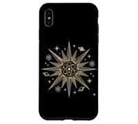 Physique de l'âge Atomique Atom Retro Space Science Coque pour iPhone XS Max