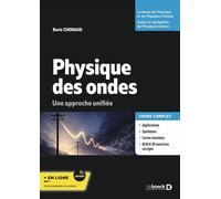 Physique des ondes Une approche unifiée. Cours, synthèse, QCM et exercices corrigés - Boris Chenaud - De Boeck Supérieur - ebook (ePub) - Scolaire / Universitaire