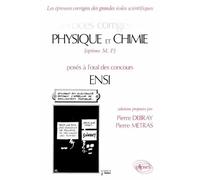 Physique et Chimie ENSI : Exercices corrigés