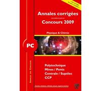Physique et chimie PC: Annales des Concours