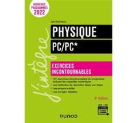 Physique Exercices incontournables PC/PC* Jean-Noël Beury (Auteur)