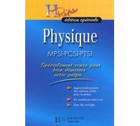 Physique MPSI-PCSI-PTSI