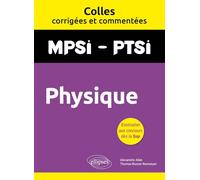 Physique MPSI-PTSI